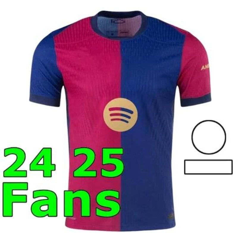 24 25 26 LAMINE YAMAL Lewandowski Soccer Jerseys OLMO KESSIE GAVI Raphinha FERRAN 2024 2025 Football Shirt Kids Kounde Men Kids Kit Fans Player Copa Del Rey FINAL
