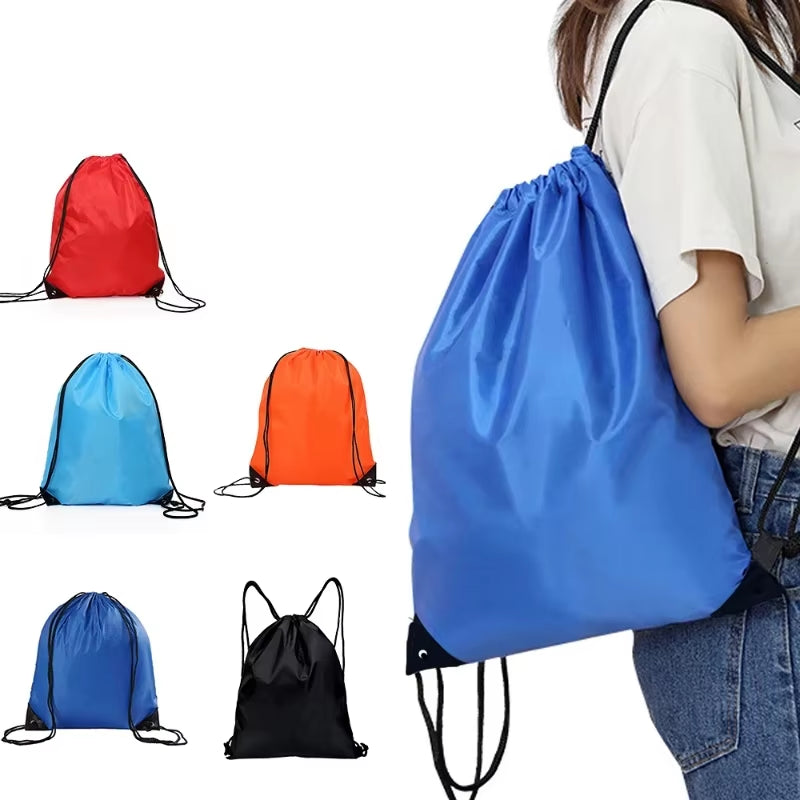 Ultimate Waterproof Sport Gym Bag - Versatile Drawstring Backpack for Fitness, Travel, and Outdoor Adventures