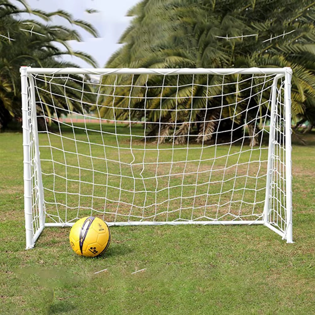 6 X 4Ft Football Soccer Goal Post Net for Kids Outdoor Football Match Training Portable