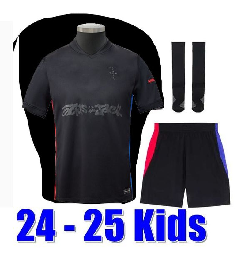 24 25 26 LAMINE YAMAL Lewandowski Soccer Jerseys OLMO KESSIE GAVI Raphinha FERRAN 2024 2025 Football Shirt Kids Kounde Men Kids Kit Fans Player Copa Del Rey FINAL