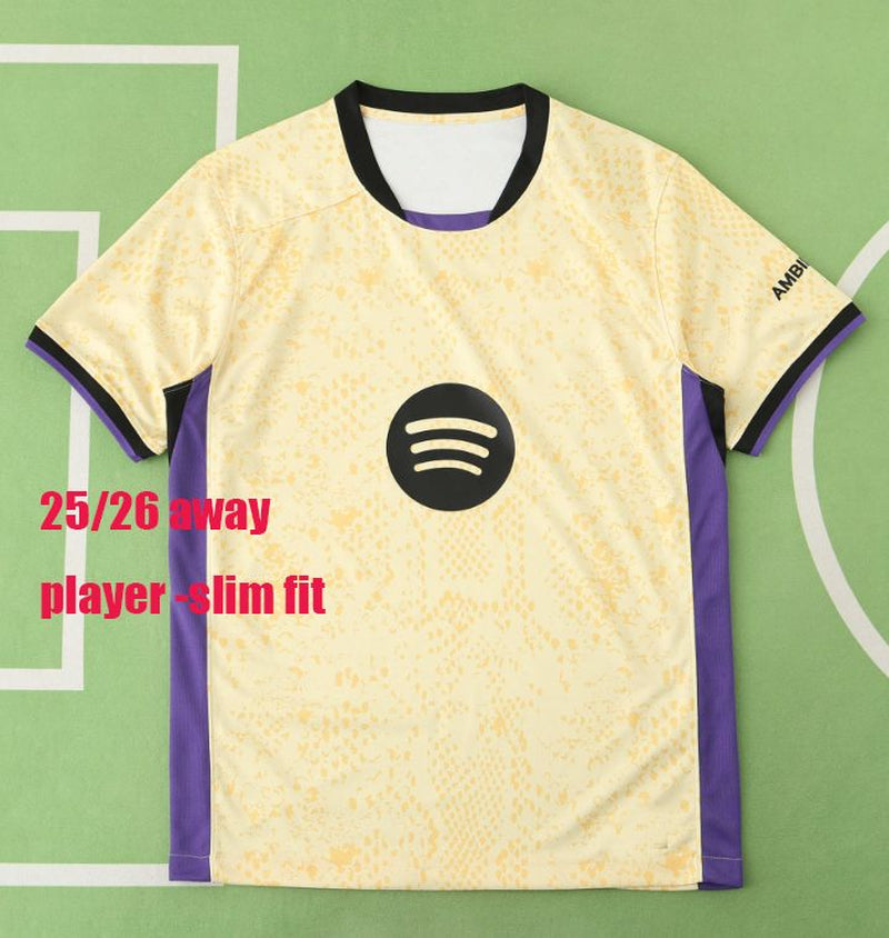24 25 26 LAMINE YAMAL Lewandowski Soccer Jerseys OLMO KESSIE GAVI Raphinha FERRAN 2024 2025 Football Shirt Kids Kounde Men Kids Kit Fans Player Copa Del Rey FINAL