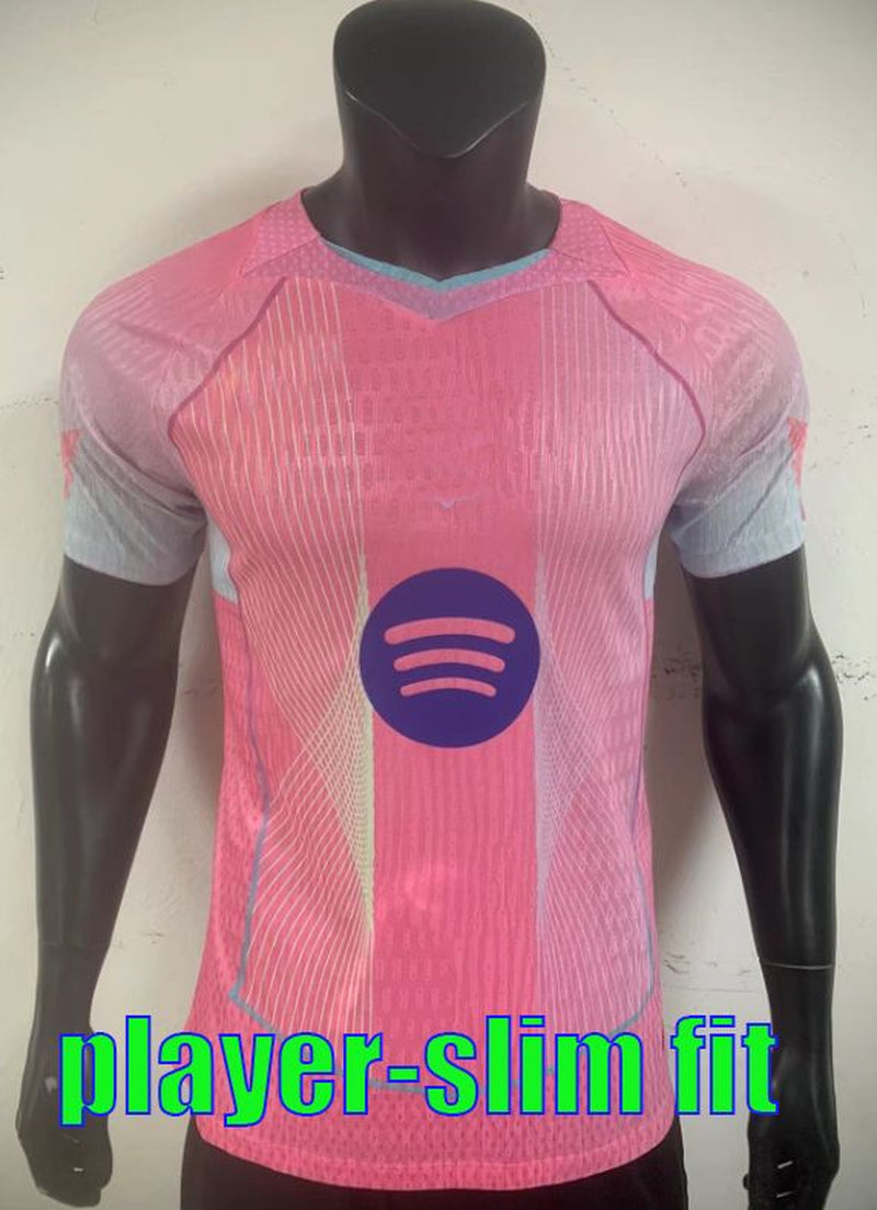 24 25 26 LAMINE YAMAL Lewandowski Soccer Jerseys OLMO KESSIE GAVI Raphinha FERRAN 2024 2025 Football Shirt Kids Kounde Men Kids Kit Fans Player Copa Del Rey FINAL