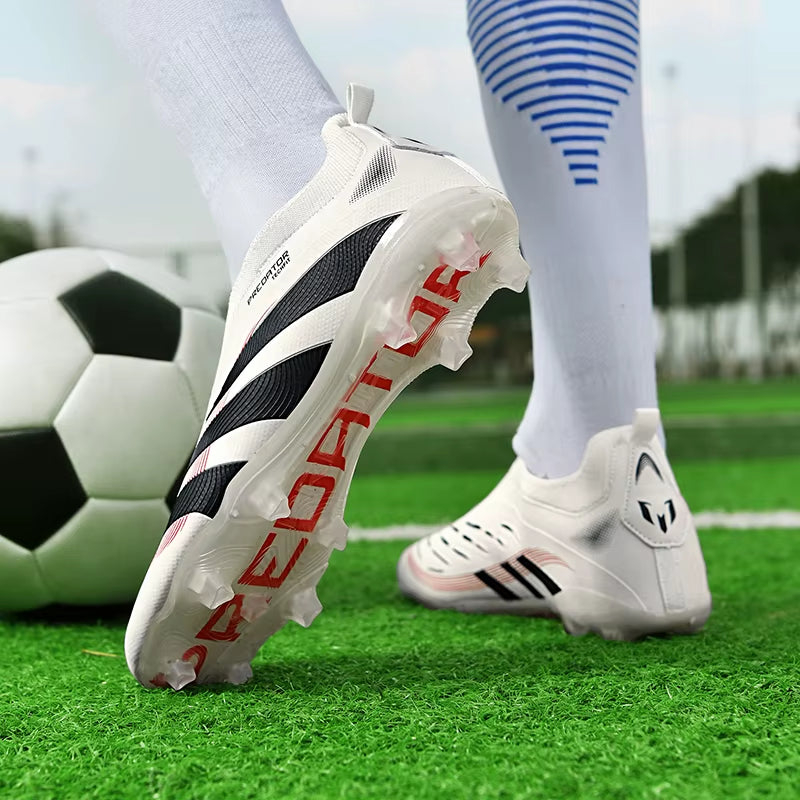New Men Soccer Shoes TF/FG Original Resistant Football Field Boot Society Cleats Football Shoes Professional Comfortable Sneaker