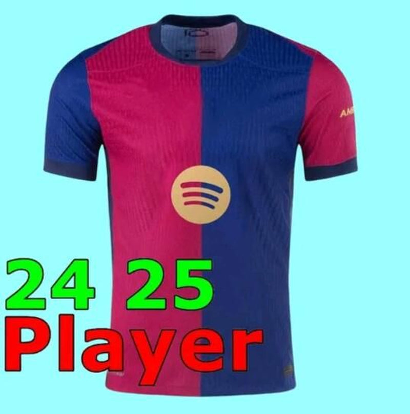 24 25 26 LAMINE YAMAL Lewandowski Soccer Jerseys OLMO KESSIE GAVI Raphinha FERRAN 2024 2025 Football Shirt Kids Kounde Men Kids Kit Fans Player Copa Del Rey FINAL