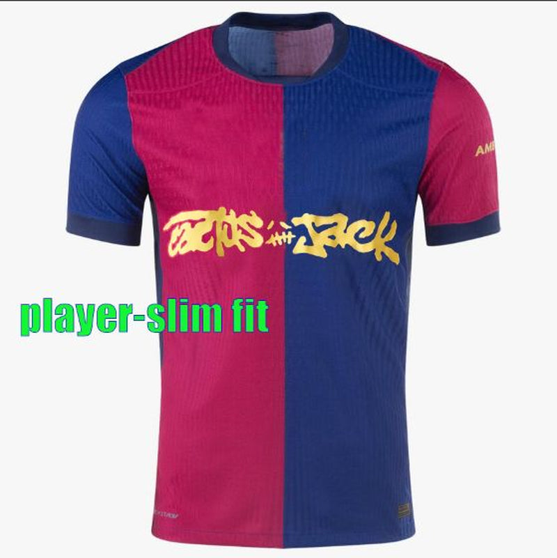 24 25 26 LAMINE YAMAL Lewandowski Soccer Jerseys OLMO KESSIE GAVI Raphinha FERRAN 2024 2025 Football Shirt Kids Kounde Men Kids Kit Fans Player Copa Del Rey FINAL