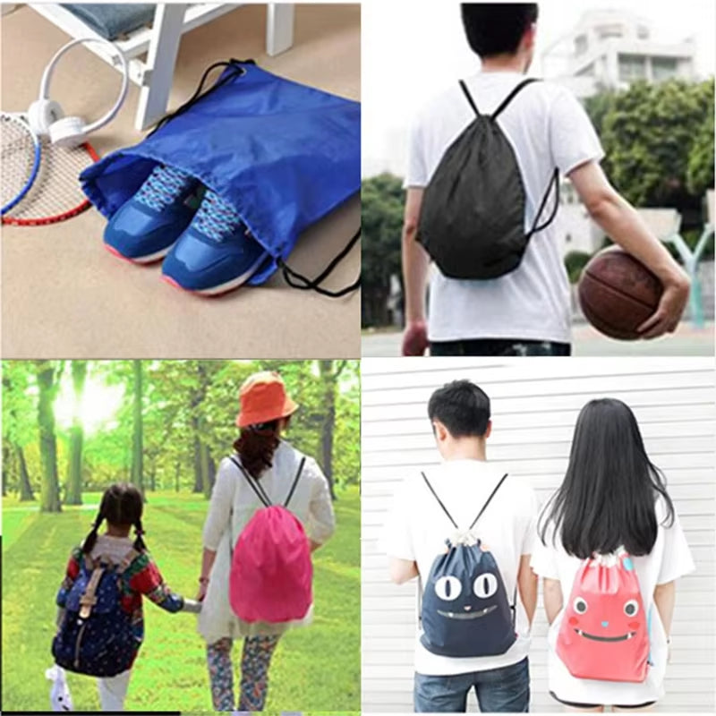 Ultimate Waterproof Sport Gym Bag - Versatile Drawstring Backpack for Fitness, Travel, and Outdoor Adventures