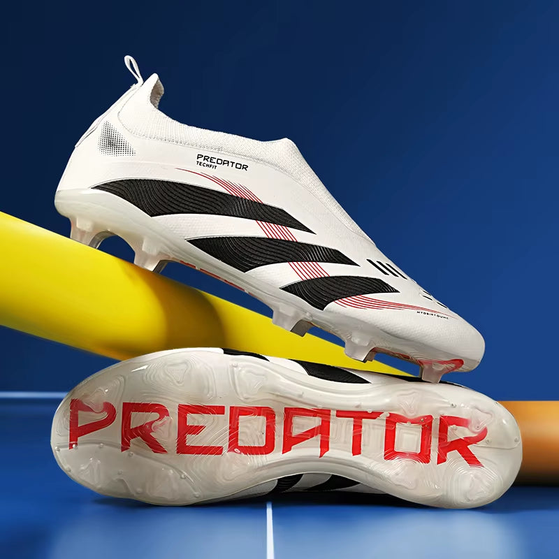 New Men Soccer Shoes TF/FG Original Resistant Football Field Boot Society Cleats Football Shoes Professional Comfortable Sneaker