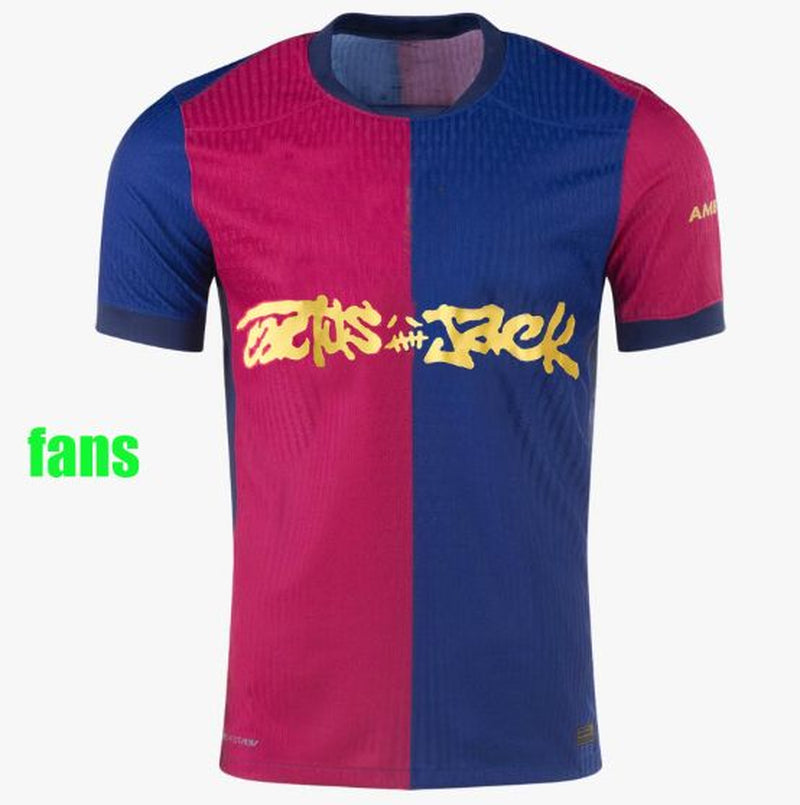 24 25 26 LAMINE YAMAL Lewandowski Soccer Jerseys OLMO KESSIE GAVI Raphinha FERRAN 2024 2025 Football Shirt Kids Kounde Men Kids Kit Fans Player Copa Del Rey FINAL