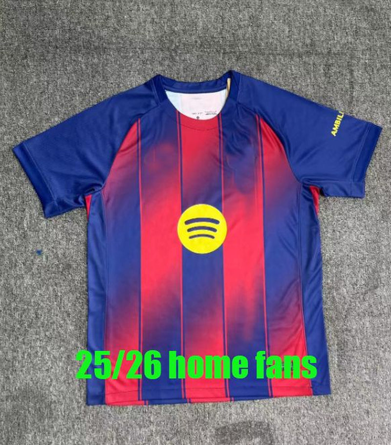 24 25 26 LAMINE YAMAL Lewandowski Soccer Jerseys OLMO KESSIE GAVI Raphinha FERRAN 2024 2025 Football Shirt Kids Kounde Men Kids Kit Fans Player Copa Del Rey FINAL