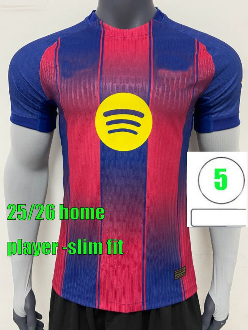 24 25 26 LAMINE YAMAL Lewandowski Soccer Jerseys OLMO KESSIE GAVI Raphinha FERRAN 2024 2025 Football Shirt Kids Kounde Men Kids Kit Fans Player Copa Del Rey FINAL