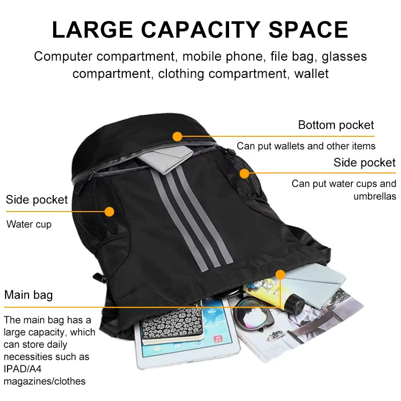 Fashion Sports Gym Backpack Men'S Bag Women'S Multifunction Fitness Yoga Swim Waterproof Basketball Portable Travel Training Bag