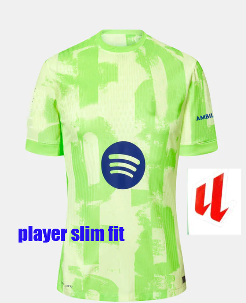 24 25 26 LAMINE YAMAL Lewandowski Soccer Jerseys OLMO KESSIE GAVI Raphinha FERRAN 2024 2025 Football Shirt Kids Kounde Men Kids Kit Fans Player Copa Del Rey FINAL